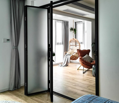 Louver Aluminium Folding Door Non Thermal Break Powder Coating